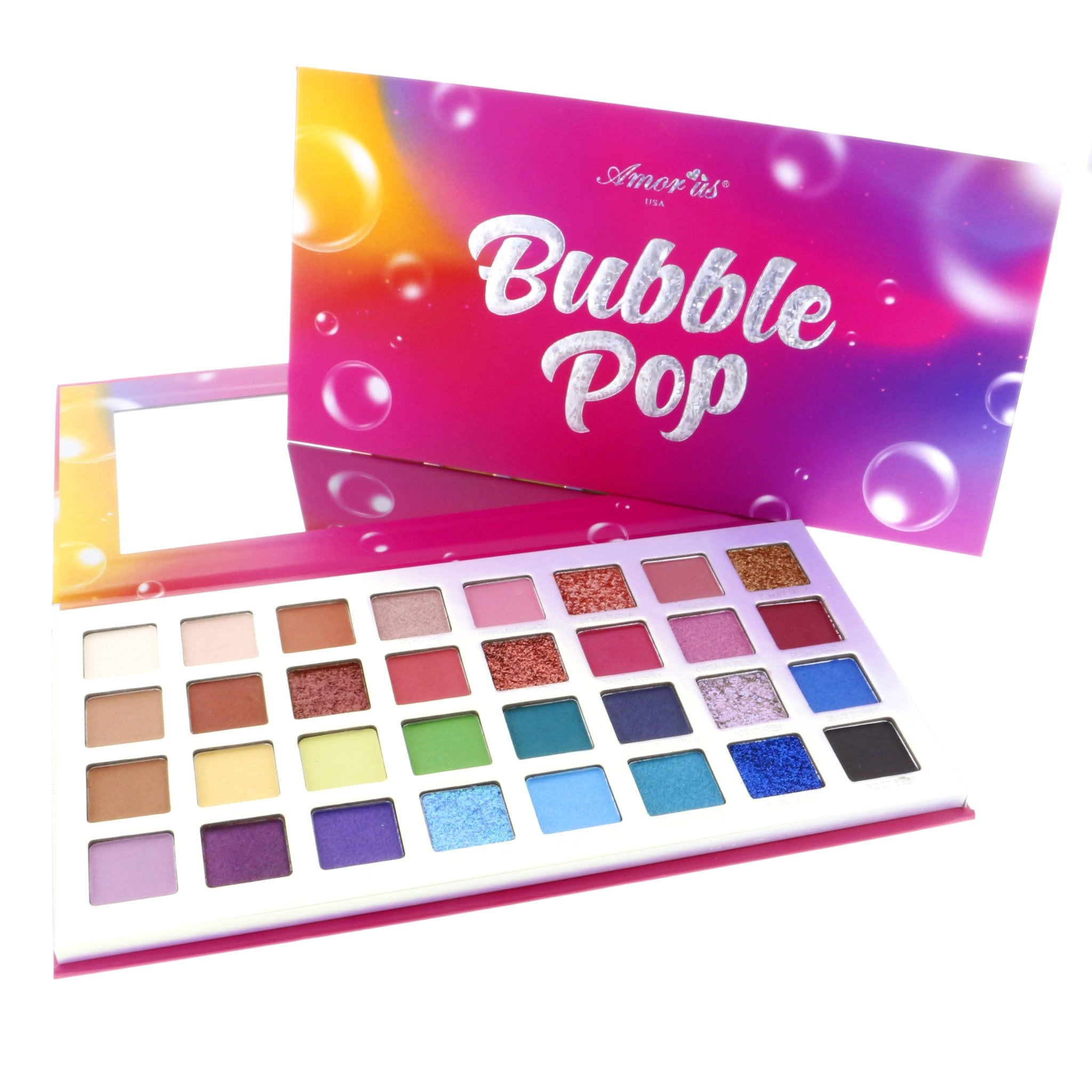 BUBBLE POP - EYESHADOW & GLITTER PALETTE - Amor Us
