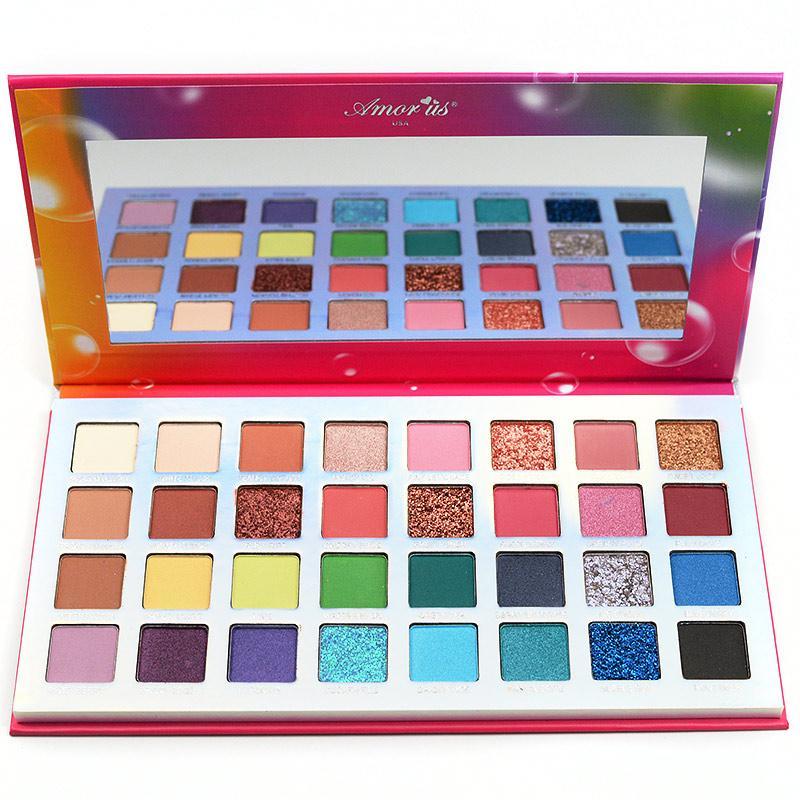 BUBBLE POP - EYESHADOW & GLITTER PALETTE - Amor Us